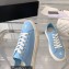 Chanel Front CC Logo Canvas Sneakers Blue 2023