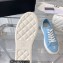 Chanel Front CC Logo Canvas Sneakers Blue 2023