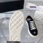 Chanel Front CC Logo Canvas Sneakers Black 2023