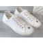 Chanel Front CC Logo Canvas Sneakers White 2023