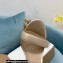 Gianvito Rossi Heel 10.5cm Portofino Sandals with Buckle-covered Anklet Strap Leather Nude 2023