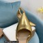 Gianvito Rossi Heel 10.5cm Bijoux Pumps Leather Gold 2023