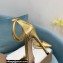 Gianvito Rossi Heel 10.5cm Bijoux Pumps Leather Gold 2023