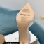 Gianvito Rossi Heel 10.5cm Bijoux Pumps Leather Silver 2023