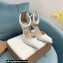 Gianvito Rossi Heel 10.5cm Bijoux Pumps Leather White 2023