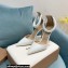 Gianvito Rossi Heel 10.5cm Bijoux Pumps Leather White 2023
