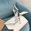 Gianvito Rossi Heel 10.5cm Bijoux Pumps Leather White 2023