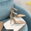 Gianvito Rossi Heel 10.5cm Bijoux Pumps Leather Beige 2023