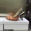 Dior Heel 9.5cm J'Adior Slingback Pumps in Antique Pink Brocart Embroidered Cotton with Gold-Tone Metallic Thread 2023