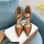 Gianvito Rossi Heel 10.5cm Bijoux Pumps Leather Brown 2023