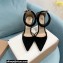 Gianvito Rossi Heel 10.5cm Bijoux Pumps Suede Black 2023