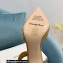 Gianvito Rossi Heel 10.5cm Bijoux Pumps Suede Brown 2023