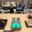 Balenciaga Heel 4.5cm Round toe Mules Green 2023