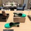 Balenciaga Heel 4.5cm Round toe Mules Green 2023