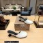 Balenciaga Heel 4.5cm Round toe Mules White 2023