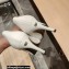 Balenciaga Heel 9cm Back BB Pumps White 2023