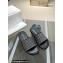 JW Anderson Bumper-tube Leather Slides Crystals Black 2023