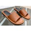 JW Anderson Bumper-tube Leather Slides Brown 2023