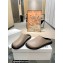 JW Anderson Bumper-tube Leather Slippers Gray 2023