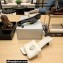 Prada Heel 3.5cm Soft padded nappa leather sandals White 2023