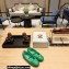 Prada Soft padded nappa leather ballerinas 1F122N Green 2023