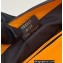 Fendi Nappa Leather Mini Baguette Bag Orange 2023