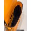 Fendi Nappa Leather Mini Baguette Bag Orange 2023