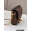 Fendi Nappa Leather Mini Baguette Bag Coffee 2023