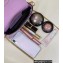 Fendi Nappa Leather Mini Baguette Bag Purple 2023