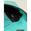 Fendi Nappa Leather Mini Baguette Bag Turquoise Green 2023