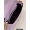 Fendi Nappa Leather Medium Baguette Bag Lilac 2023