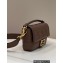 Fendi Nappa Leather Medium Baguette Bag Coffee 2023
