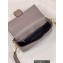 Fendi Nappa Leather Medium Baguette Bag Gray 2023