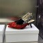 Dior Heel 6.5cm J'Adior Slingback Pumps in Red/Black Bandana Embroidered Cotton 2023