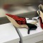 Dior Heel 6.5cm J'Adior Slingback Pumps in Red/Black Bandana Embroidered Cotton 2023