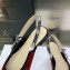 Dior J'Adior Slingback Ballerina Flats in Red/Black Bandana Embroidered Cotton 2023