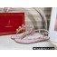Rene Caovilla Flat flip flops Jewelled Sandals Bow with Crystals Pink 2023