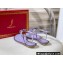 Rene Caovilla Flat flip flops Jewelled Sandals with Crystals and Pearl Purple 2023