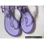Rene Caovilla Flat flip flops Jewelled Sandals with Crystals and Pearl Purple 2023
