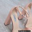 Prada Heel 12.5cm platform 2.5cm Ankle-Strap Pumps Patent Light Pink 2023
