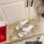 Christian Louboutin Crossimule Sandals White 2023