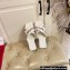 Christian Louboutin Crossimule Sandals White 2023