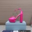 Prada Heel 12.5cm platform 2.5cm Ankle-Strap Pumps Satin Fuchsia 2023