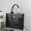 Prada Medium leather Symbole bag with topstitching 1BA378 Black 2023