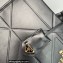 Prada Large leather Symbole bag with topstitching 1BA377 Black 2023