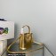Prada Panier Saffiano leather Mini bag 1BA373 Gold 2023