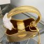 Prada Panier Saffiano leather Mini bag 1BA373 Gold 2023