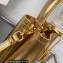 Prada Panier Saffiano leather Mini bag 1BA373 Gold 2023