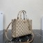 Prada Symbole jacquard fabric Small handbag 1BA354 Apricot 2023