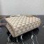 Prada Symbole jacquard fabric Small handbag 1BA354 Apricot 2023